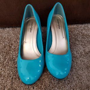 ⚡4/$20 Teal Comfort Plus Heels